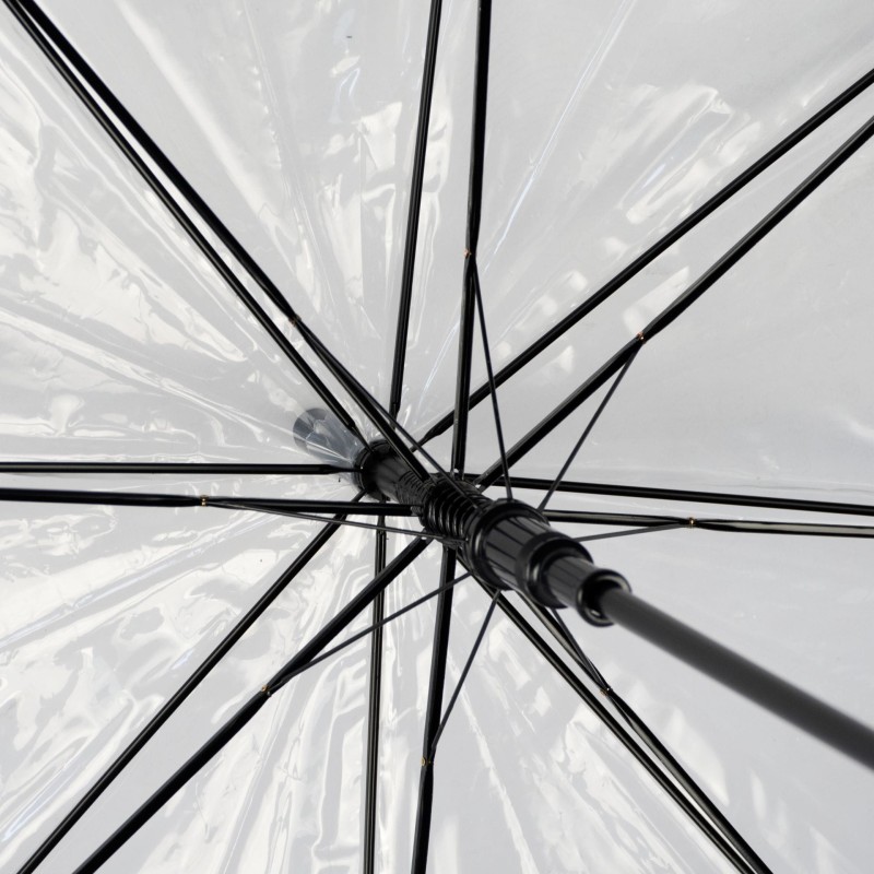 Parasol ślubny transparentny, parasol przezroczysty, parasol Captain Mike, parasol przezroczysty ślubny