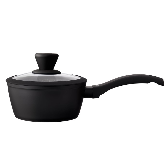 Rondel z pokrywką Stone Design Black 16 cm