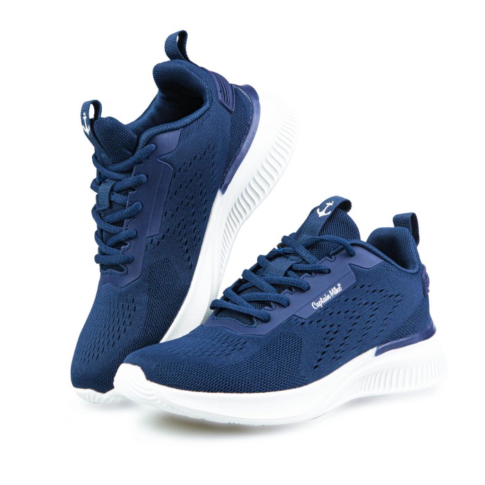 Sneakersy, buty sportowe Captain Mike granatowe
