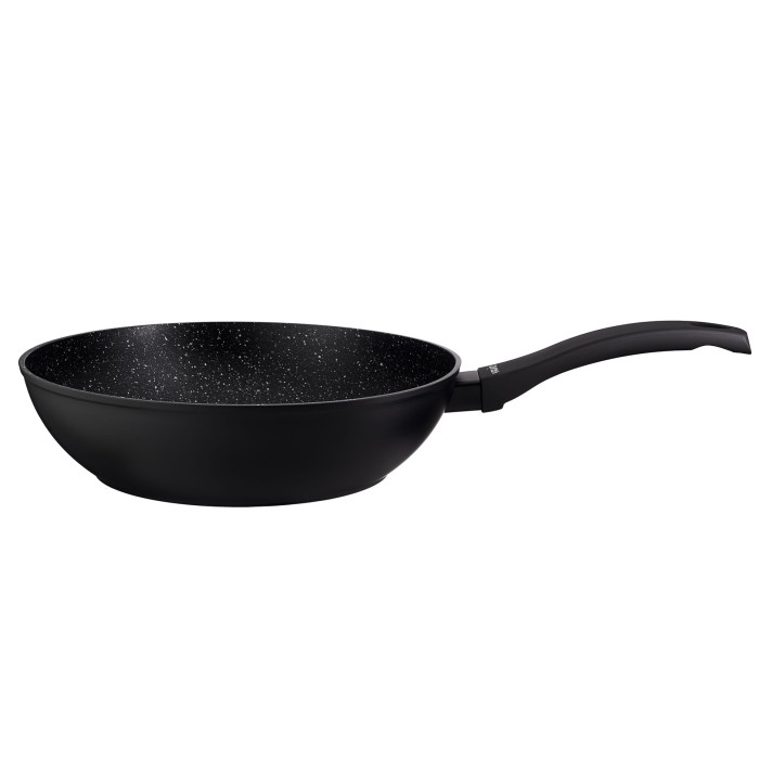 Patelnia wok Vavio Stone Design Black 28 cm