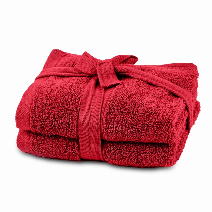 Zestaw 2x ręcznik do twarzy do rąk 30x50cm 100% pakistańska bawełna 600 GSM
