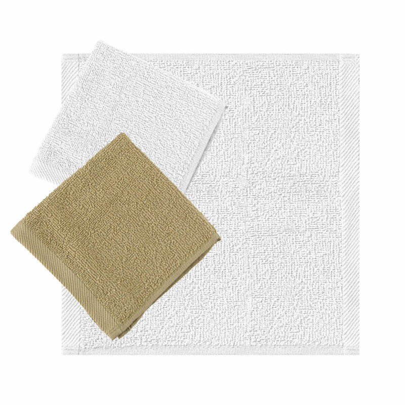 Zestaw 3x ścierka kuchenna bawełniana ściereczka szmatka 30x30 cm 400GSM