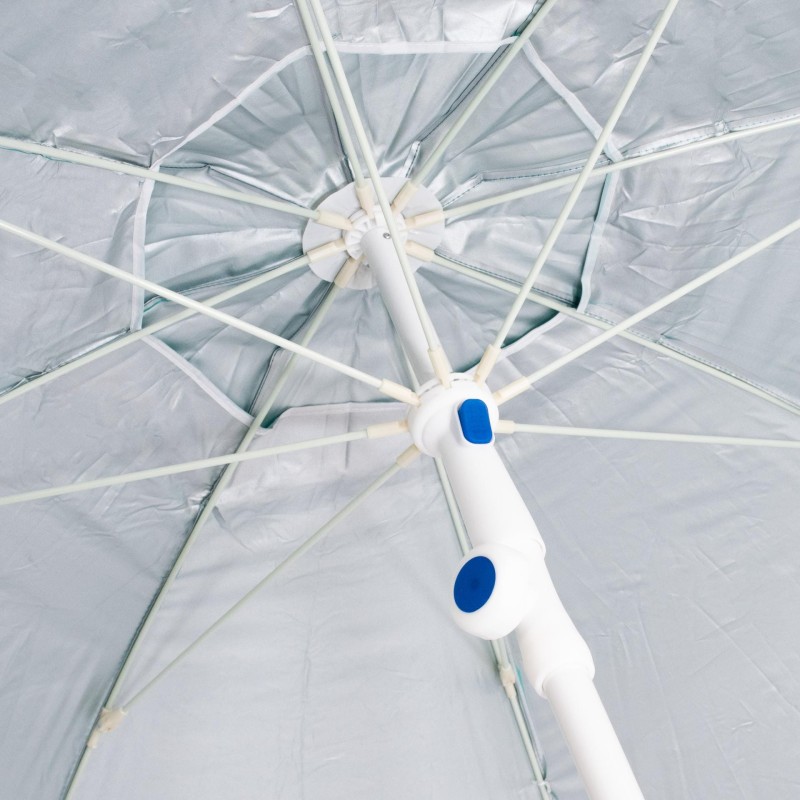 Parasol/namiot plażowy 2w1 z wentylacją 2m, UPF50+