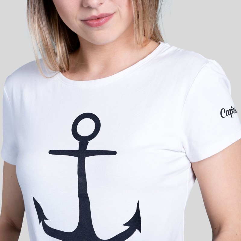 T-SHIRT damski koszulka Captain Mike bawełniana