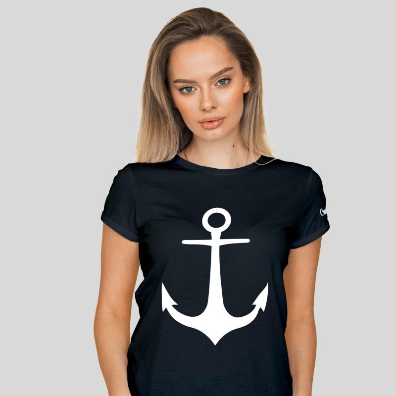 T-SHIRT damski koszulka Captain Mike Bawełna turecka