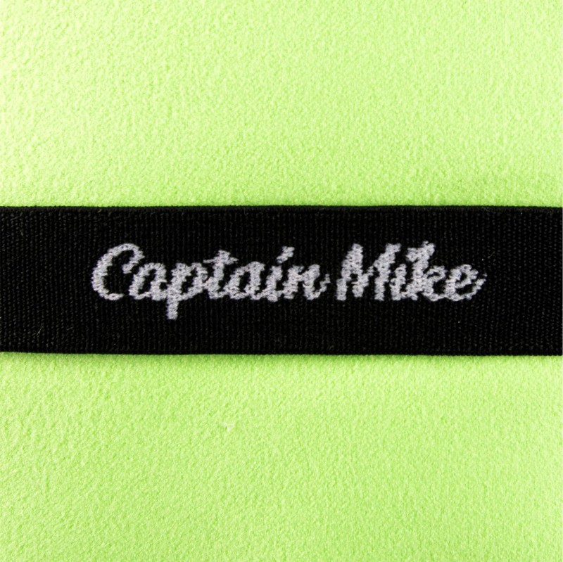 Ręcznik z mikrofibry szybkoschnący plażowy zielony 110x175 cm Captain Mike