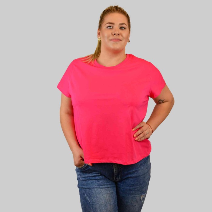 T-SHIRT damski koszulka Captain Mike Bawełniana różowa