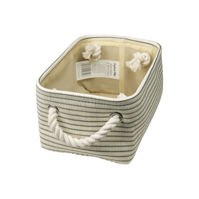 Organizer kosz do przechowywania na zabawki kosmetyki ze sznurem 27*18*12 cm S
