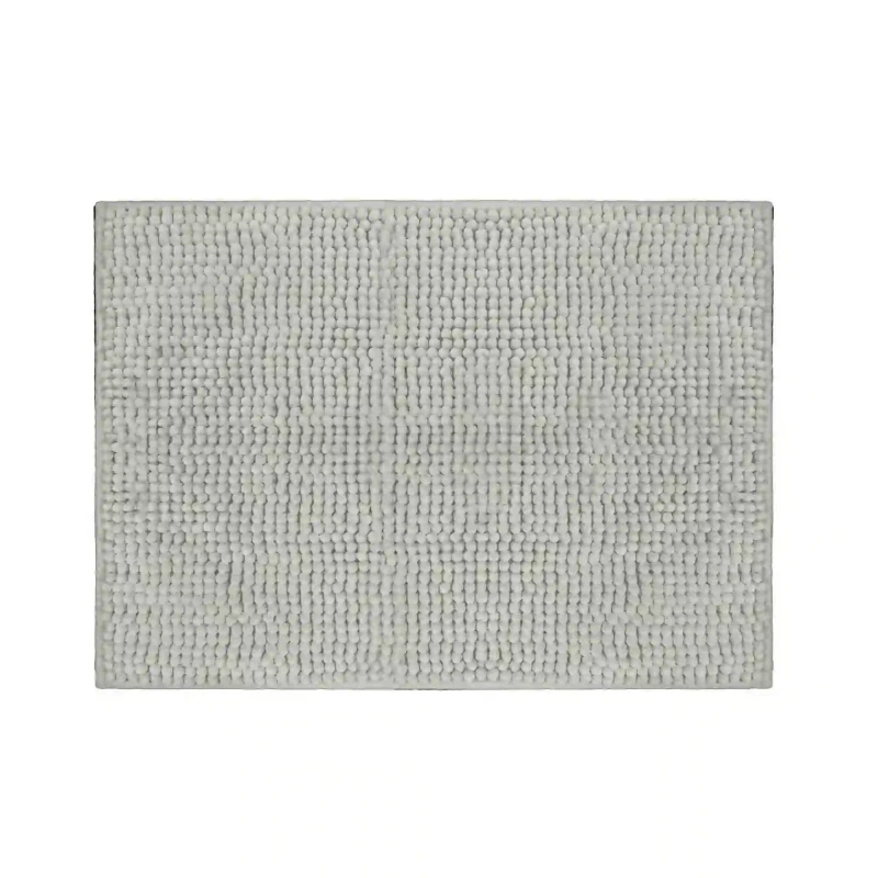 Mata łazienkowa z antypoślizgową powłoką 40x60cm, szary 1300 GSM