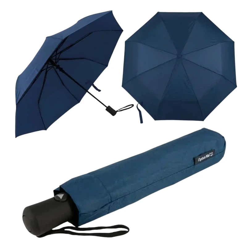 Parasol półautomatyczny DUŻY granatowy XL Captain Mike