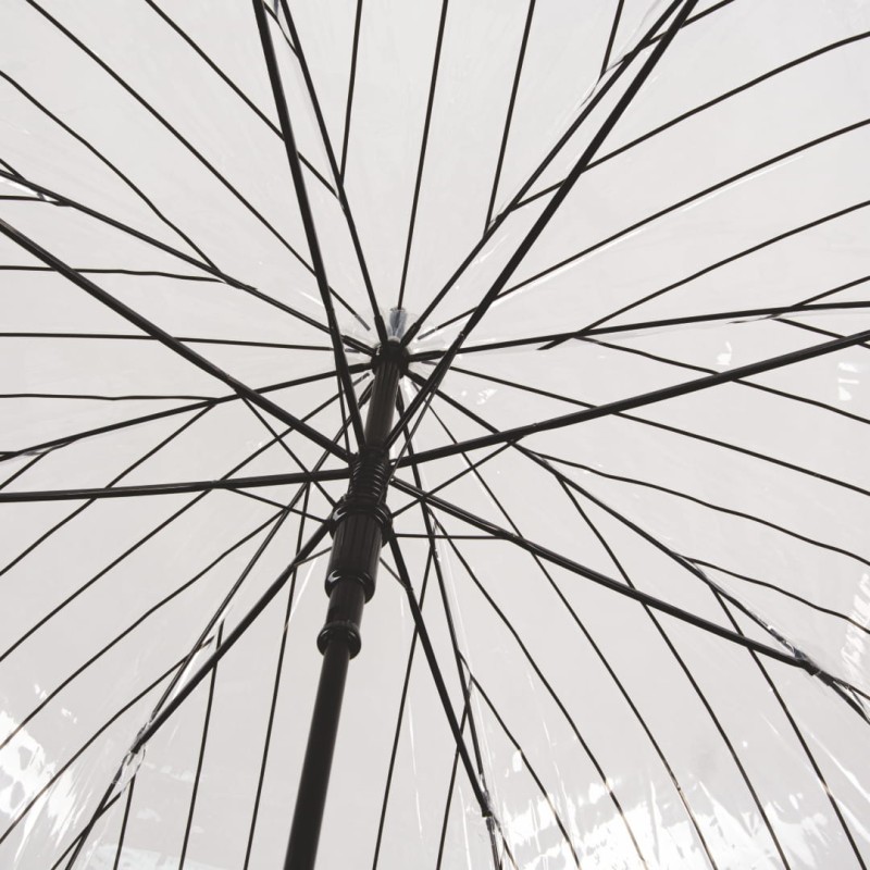 Parasol transparentny motywem kotów Captain Mike