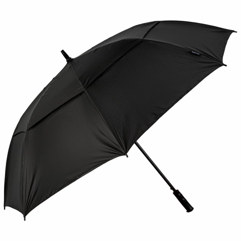 Parasol długi czarny półautomatyczny 30" DUŻY Captain Mike