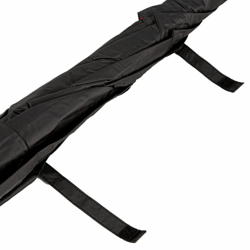 Parasol długi czarny półautomatyczny 30" DUŻY Captain Mike