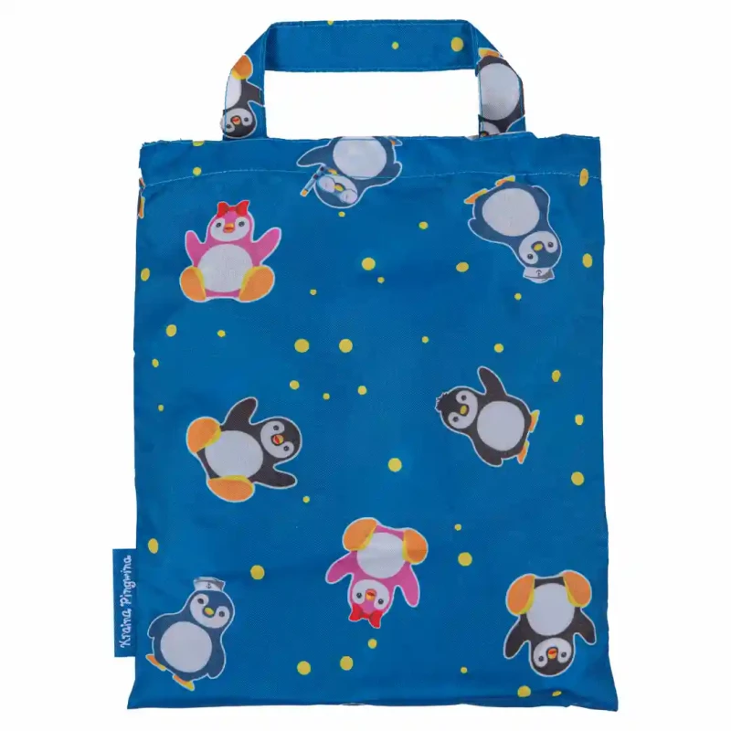 Pelerynka przeciwdeszczowa dziecięca  z kapturem + pokrowiec 98-104 cm