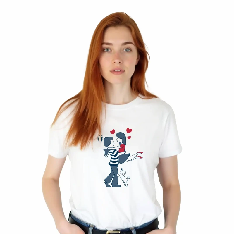 T-SHIRT damski koszulka biała TURECKA BAWEŁNA