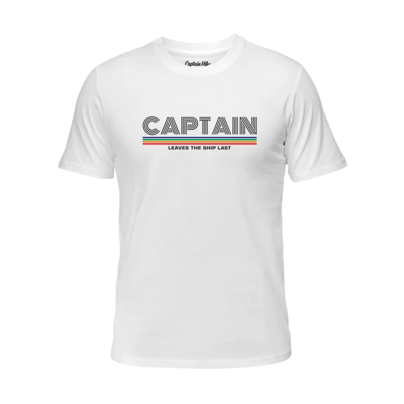 Koszulka męska BAWEŁNA TURECKA biała z nadrukiem, T-shirt