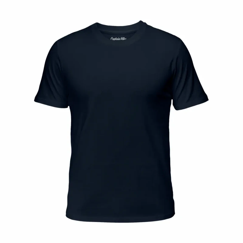 Koszulka męska BAWEŁNA TURECKA granatowy T-shirt