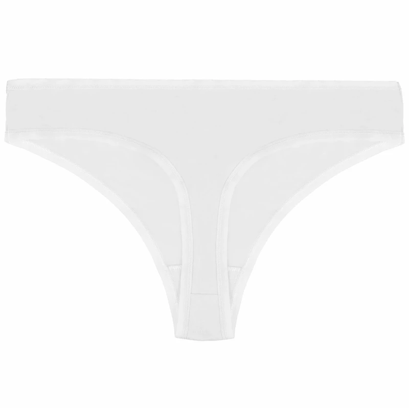 Stringi Damskie 3 sztuki Wygodne Bielizna Klasyczne Kolory Captain Mike
