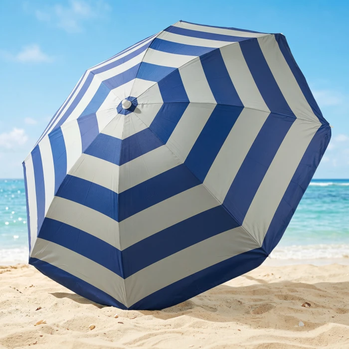 Parasol plażowy łamany 160cm z filtrem UPF50+ Captain Mike