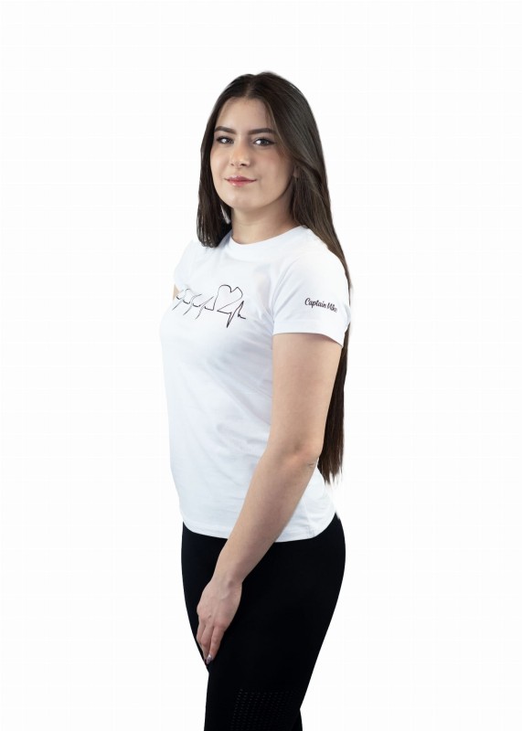 certyfikat OEKO-TEX, koszulka, damska, t-shirt, bawełniana, elastyczna, markowa, kotwica, z kotwicą, dopasowany krój, wygodna na rożne okazje, na lato, na jesień, na wiosnę
