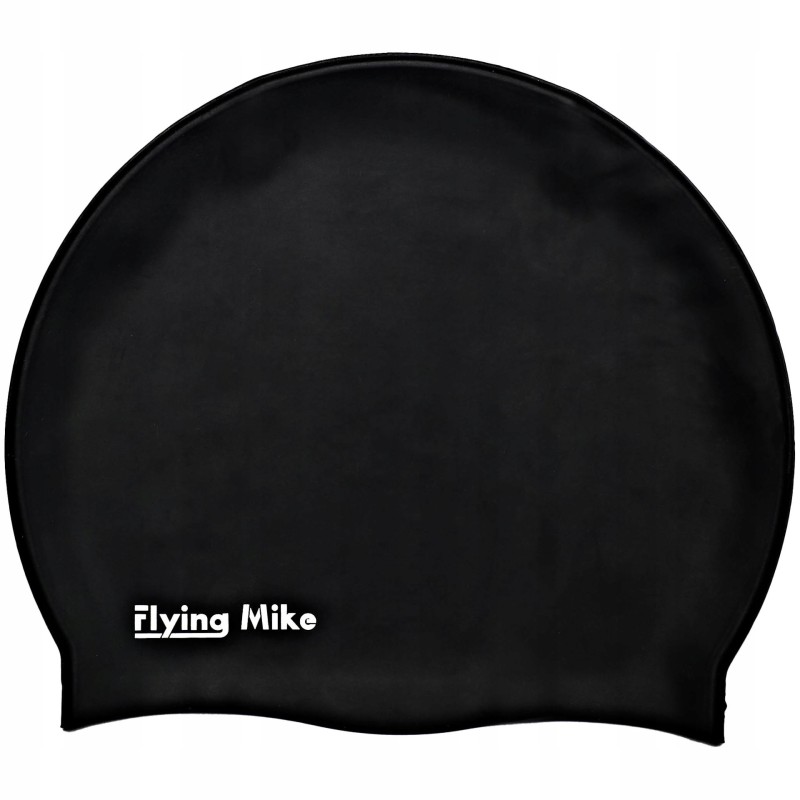 Silikonowy czepek pływacki elastyczny marki Flying Mike by Captain Mike